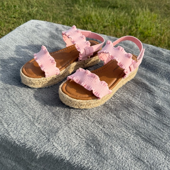 Pierre Dumas Espadrille Sandal in Blush Pink - Picture 1 of 4